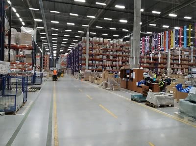 Development of warehouse management system